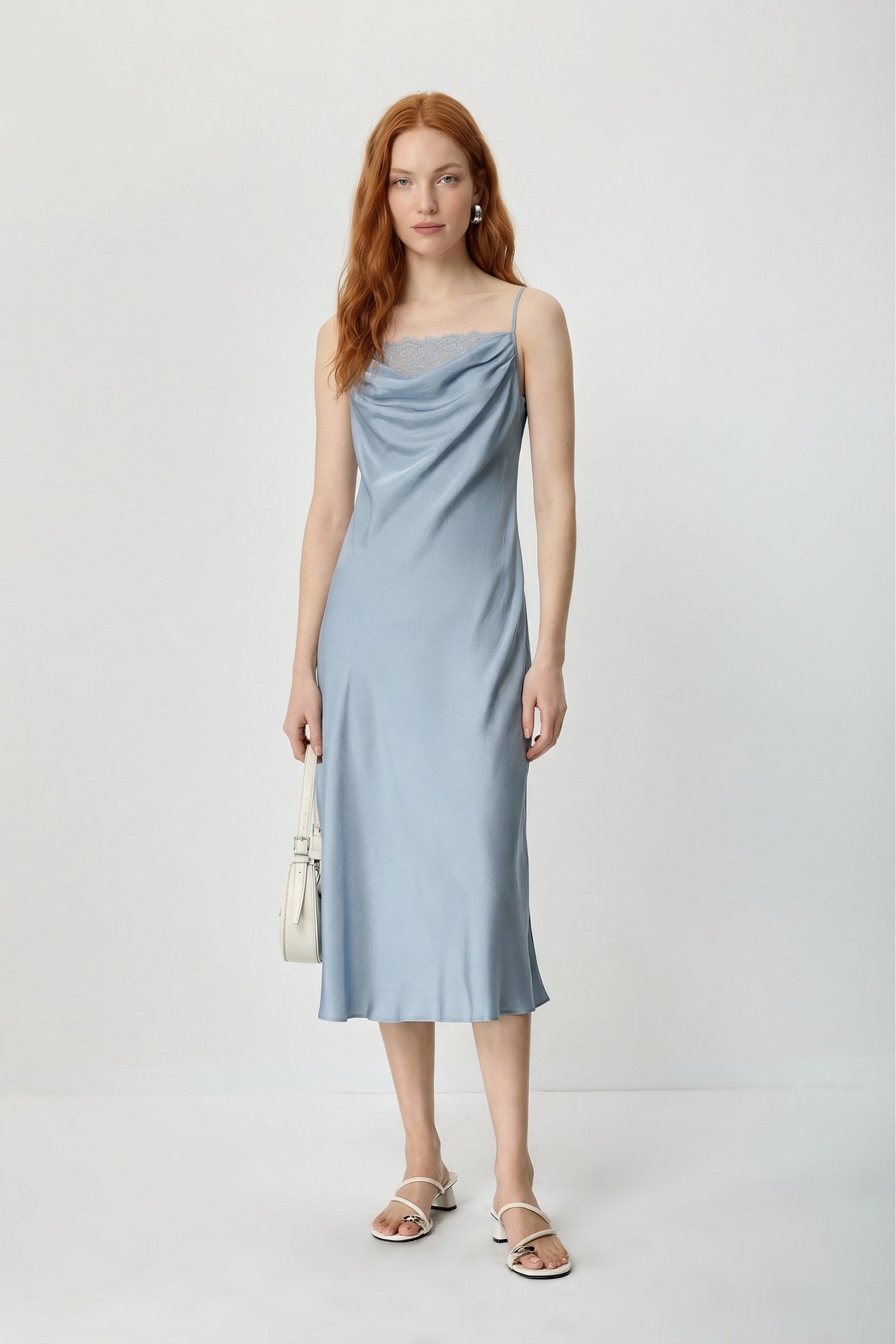 Lace Trim Slip Dress – LILY EDIT