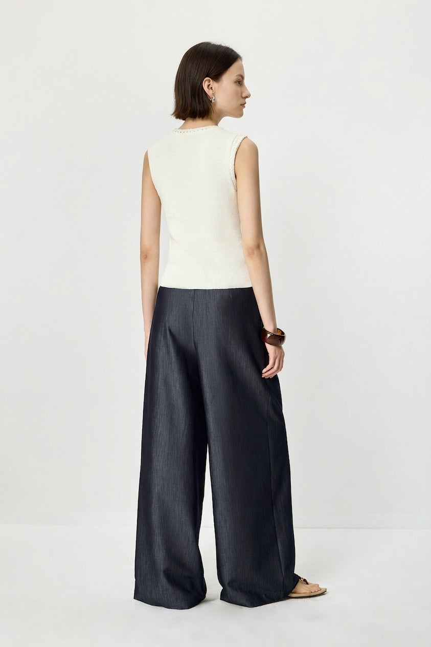 Sleeveless Knit Vest